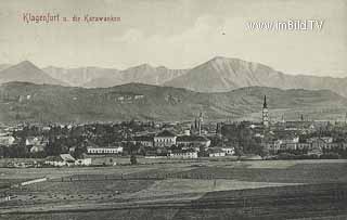 Klagenfurt mit Karawanken - alte historische Fotos Ansichten Bilder Aufnahmen Ansichtskarten 