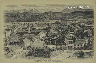 Klagenfurt - alte historische Fotos Ansichten Bilder Aufnahmen Ansichtskarten 