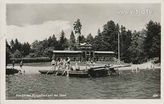 Faakersee Insel - Faak am See - alte historische Fotos Ansichten Bilder Aufnahmen Ansichtskarten 