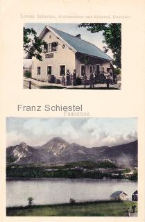 Drobollach, Haus v. Lorenz Scheriau-Kleidermacher  - Drobollach am Faaker See - alte historische Fotos Ansichten Bilder Aufnahmen Ansichtskarten 