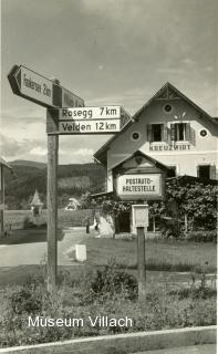 Der Kreuzwirt in St. Niklas - Villach - alte historische Fotos Ansichten Bilder Aufnahmen Ansichtskarten 