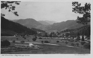 Schwarzau i. Gbg.-Vois gegen Baumeck - Gmünd - alte historische Fotos Ansichten Bilder Aufnahmen Ansichtskarten 