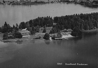 Faakersee Insel - alte historische Fotos Ansichten Bilder Aufnahmen Ansichtskarten 