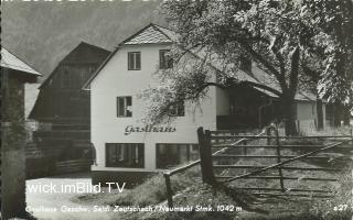 Zeutschach bei Neumarkt - Gasthaus Geschw. Seidl - alte historische Fotos Ansichten Bilder Aufnahmen Ansichtskarten 