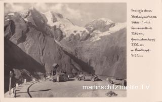 Großglockner Hochalpenstrasse, Kehre 10 - Spittal an der Drau - alte historische Fotos Ansichten Bilder Aufnahmen Ansichtskarten 