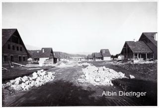 Villach, Errichtung der Wohnanlagen Siedlerstraße - Siedlerstraße - alte historische Fotos Ansichten Bilder Aufnahmen Ansichtskarten 