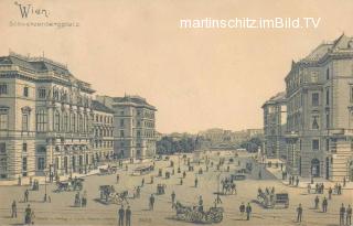 Wien, Schwarzenbergplatz - alte historische Fotos Ansichten Bilder Aufnahmen Ansichtskarten 