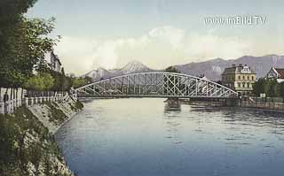Villach - Stadtbrücke - Kärnten - alte historische Fotos Ansichten Bilder Aufnahmen Ansichtskarten 