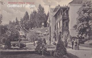 Warmbad Villach, Walterhof  - Villach - alte historische Fotos Ansichten Bilder Aufnahmen Ansichtskarten 