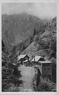 Loiblpass - Grenzübergang - Kärnten - alte historische Fotos Ansichten Bilder Aufnahmen Ansichtskarten 
