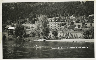 Pension Hoffmann in Steindorf - Kärnten - alte historische Fotos Ansichten Bilder Aufnahmen Ansichtskarten 