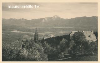 Villach - Blick vom Oswaldiberg - alte historische Fotos Ansichten Bilder Aufnahmen Ansichtskarten 