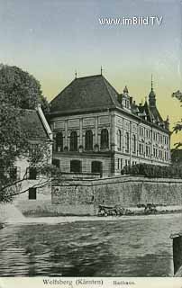Wolfsberg - Rathaus - alte historische Fotos Ansichten Bilder Aufnahmen Ansichtskarten 