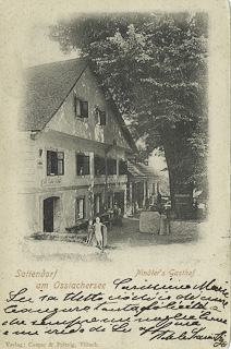 Gasthof Nindler - Oesterreich - alte historische Fotos Ansichten Bilder Aufnahmen Ansichtskarten 