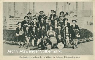 Orchestervereinskapelle in Villach - Villach(Stadt) - alte historische Fotos Ansichten Bilder Aufnahmen Ansichtskarten 