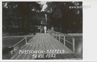 Pörtschach - Seefels - alte historische Fotos Ansichten Bilder Aufnahmen Ansichtskarten 