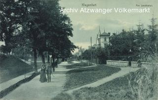 Klagenfurt, Am Lendkanal - Villacher Vorstadt  (8. Bez) - alte historische Fotos Ansichten Bilder Aufnahmen Ansichtskarten 