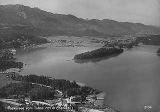 Faakersee Insel - alte historische Fotos Ansichten Bilder Aufnahmen Ansichtskarten 