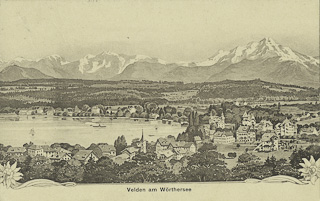 Velden - Kärnten - alte historische Fotos Ansichten Bilder Aufnahmen Ansichtskarten 