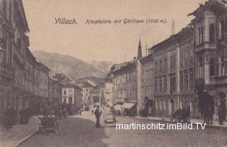 Villach Hauptplatz - Villach(Stadt) - alte historische Fotos Ansichten Bilder Aufnahmen Ansichtskarten 