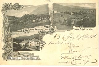 Die Obere und Untere Fellach - Villach(Stadt) - alte historische Fotos Ansichten Bilder Aufnahmen Ansichtskarten 