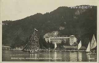 Grand Hotel Annenheim - Villach(Stadt) - alte historische Fotos Ansichten Bilder Aufnahmen Ansichtskarten 
