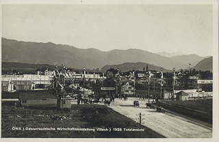 Wirtschaftsausstellung Villach - Villach(Stadt) - alte historische Fotos Ansichten Bilder Aufnahmen Ansichtskarten 