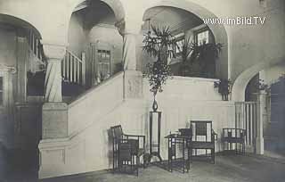 Warmbad - Halle im Kurmittelhaus - Villach(Stadt) - alte historische Fotos Ansichten Bilder Aufnahmen Ansichtskarten 