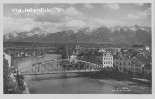 Draubrücke - Villach(Stadt) - alte historische Fotos Ansichten Bilder Aufnahmen Ansichtskarten 