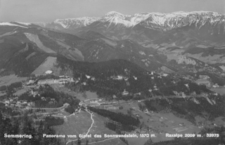 Semmering, Panorama - alte historische Fotos Ansichten Bilder Aufnahmen Ansichtskarten 