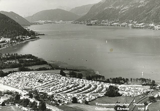 Terassencamping Ossiach - Kärnten - alte historische Fotos Ansichten Bilder Aufnahmen Ansichtskarten 