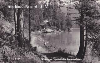 Weißensee, Jausenstation Ronacherfelsen - Neusach - alte historische Fotos Ansichten Bilder Aufnahmen Ansichtskarten 