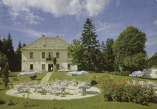 Oberfederaun - Schloss Steinbichl - Kärnten - alte historische Fotos Ansichten Bilder Aufnahmen Ansichtskarten 