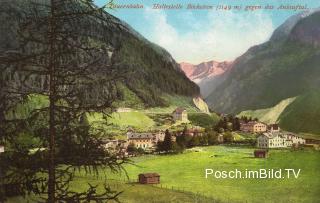 Tauernbahn Nordrampe, Haltestelle Böckstein - Bad Gastein - alte historische Fotos Ansichten Bilder Aufnahmen Ansichtskarten 