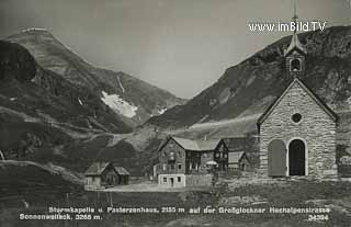 Sturmkapelle und Pasterzenhaus - Kärnten - alte historische Fotos Ansichten Bilder Aufnahmen Ansichtskarten 