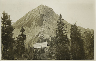 Bertahütte mit Mittagskogel - Kärnten - alte historische Fotos Ansichten Bilder Aufnahmen Ansichtskarten 