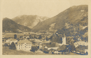 Sommerfrische Lunz am See - alte historische Fotos Ansichten Bilder Aufnahmen Ansichtskarten 