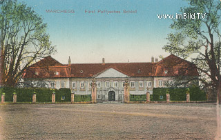 Marchegg - Schloss - alte historische Fotos Ansichten Bilder Aufnahmen Ansichtskarten 