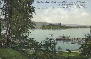 Maiernigg mit Blick auf Maria Loretto - Maiernigg - alte historische Fotos Ansichten Bilder Aufnahmen Ansichtskarten 