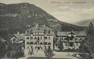 Mittewald ob Villach - Wasserheilanstalt - Villach(Stadt) - alte historische Fotos Ansichten Bilder Aufnahmen Ansichtskarten 