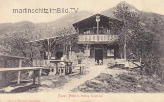 Hötting, Puzzi Hütte - alte historische Fotos Ansichten Bilder Aufnahmen Ansichtskarten 