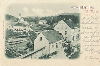 St. Michael in der Obersteiermark - alte historische Fotos Ansichten Bilder Aufnahmen Ansichtskarten 