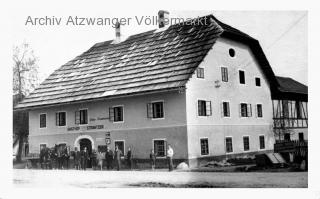 Zauchen, Gasthof Strimitzer - Europa - alte historische Fotos Ansichten Bilder Aufnahmen Ansichtskarten 