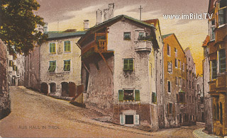 Hall in Tirol - Oesterreich - alte historische Fotos Ansichten Bilder Aufnahmen Ansichtskarten 