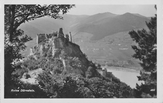Ruine Dürnstein - alte historische Fotos Ansichten Bilder Aufnahmen Ansichtskarten 
