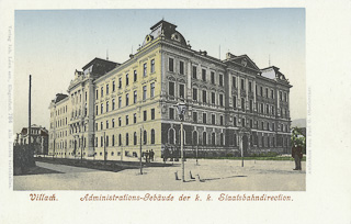 K.K. Staatsbahndirection - Villach(Stadt) - alte historische Fotos Ansichten Bilder Aufnahmen Ansichtskarten 