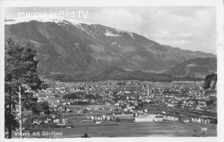 Blickrichtung Völkendorf - Villach - alte historische Fotos Ansichten Bilder Aufnahmen Ansichtskarten 