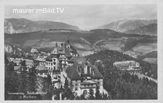 Semmering, Südbahnhotel u. Kurhaus - alte historische Fotos Ansichten Bilder Aufnahmen Ansichtskarten 