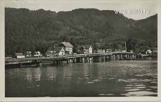 Brücke in Techendorf - Kärnten - alte historische Fotos Ansichten Bilder Aufnahmen Ansichtskarten 