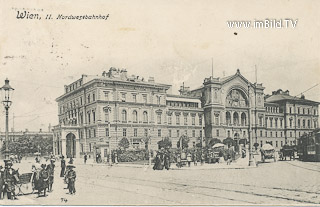 Nordwestbahnhof - alte historische Fotos Ansichten Bilder Aufnahmen Ansichtskarten 
